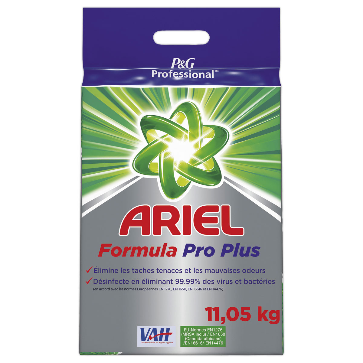 Sac de lessive poudre Ariel  formula plus 11kg photo du produit