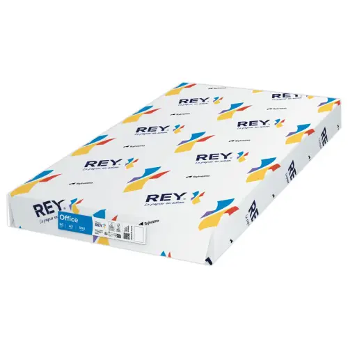 5 Ramettes de papier blanc - A4 - 80g - REY OFFICE photo du produit