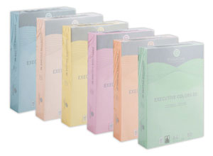 Ramette de papier couleur pastel A4 Executive Colors 80g - Rose - Fiducial photo du produit