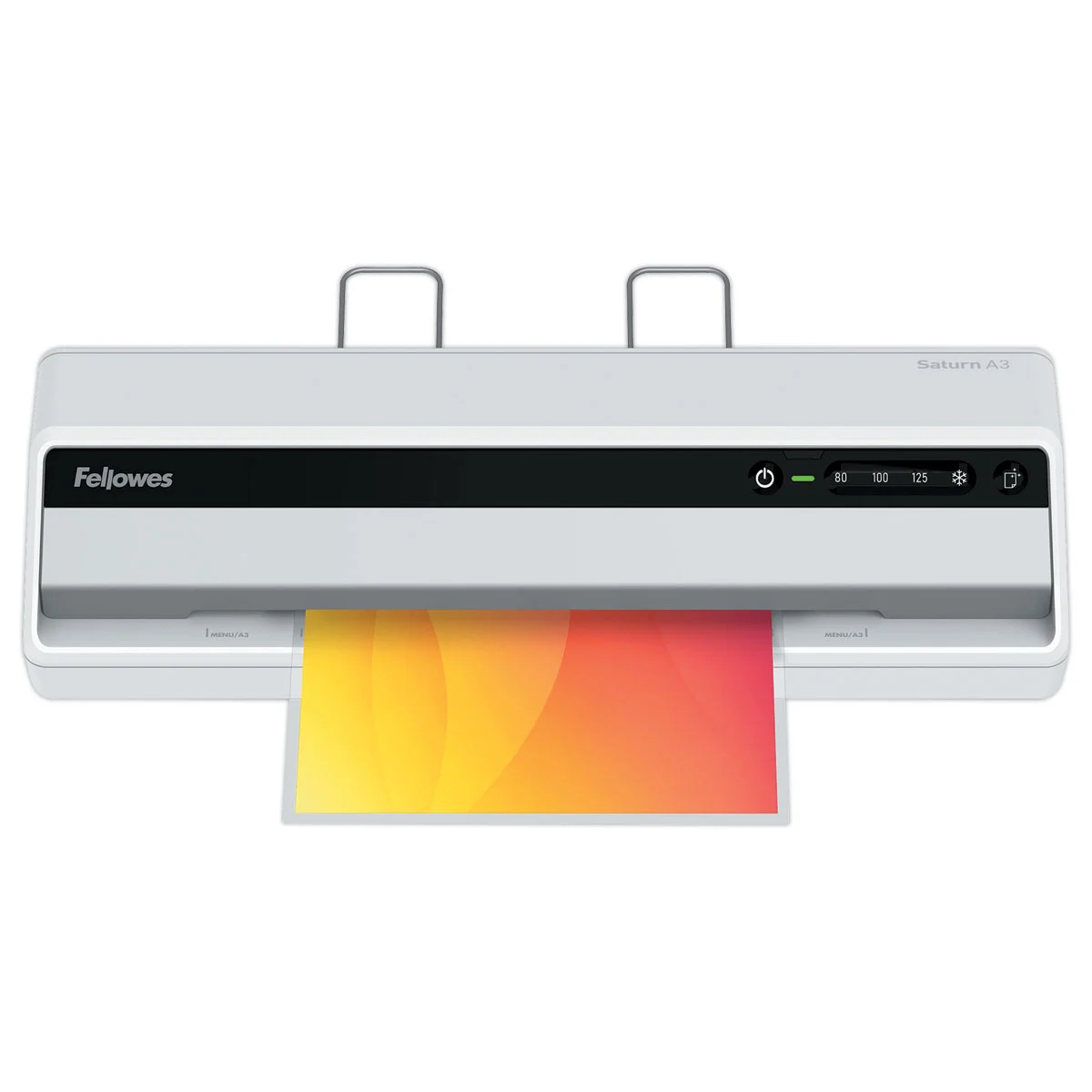 Plastifieuse Saturn 3i - A3 - 125 microns - FELLOWES + 10 pochettes offertes photo du produit