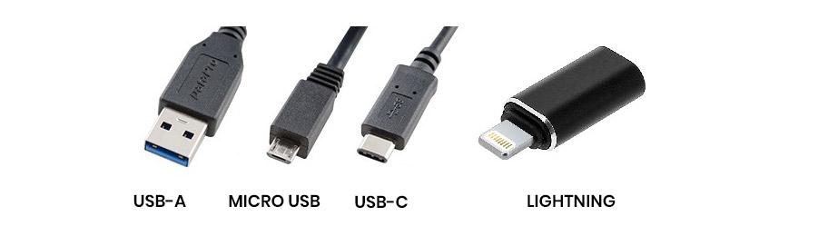 différents types connecteurs usb