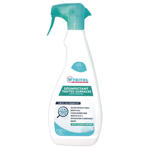 Spray nettoyant désinfectant