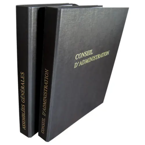 Registre classeur des Assembl&eacute;es G&eacute;n&eacute;rales - Le Dauphin photo du produit