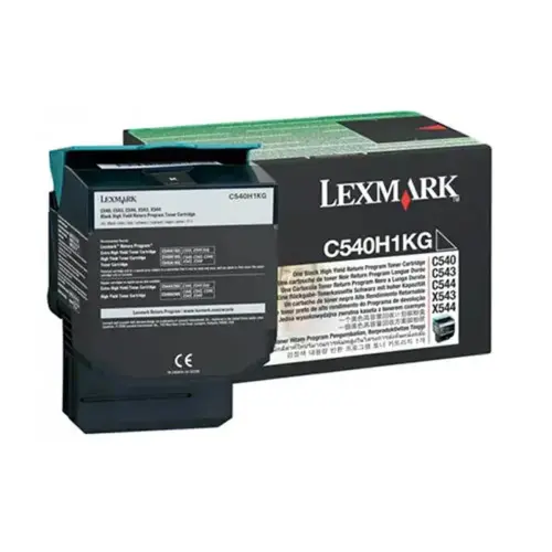 Toner Lexmark noir HC C540H1KG photo du produit