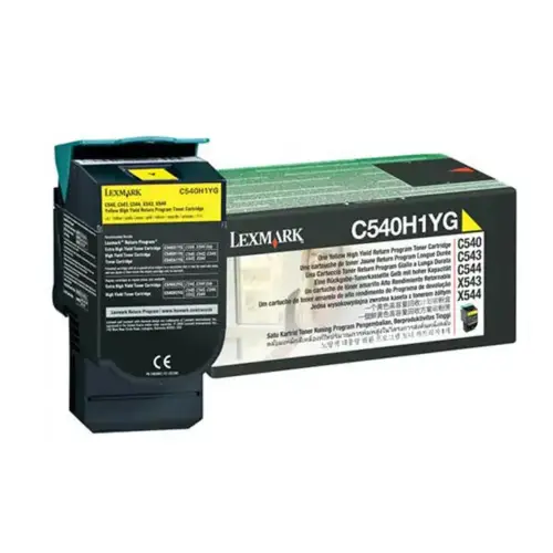 Toner Lexmark jaune C540H1YG photo du produit