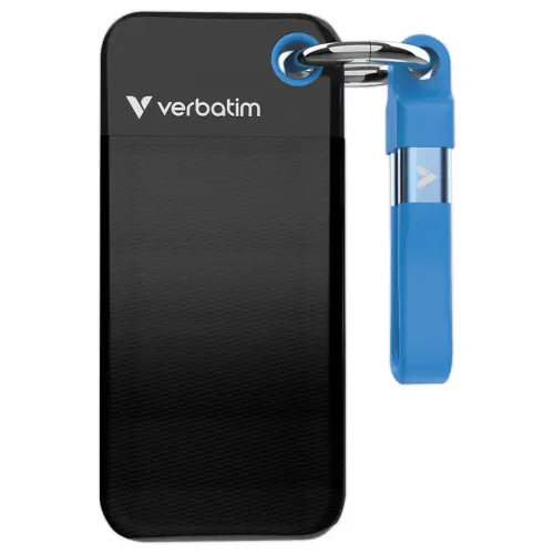 Pocket SSD USB 3.2 Gen 2 2TB NR/BLEU photo du produit
