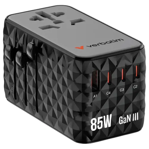 Adaptateur universel de voyage 85W GaN photo du produit