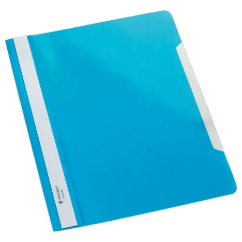 Chemise de présentation bleue à lamelles A4 pour 150 feuilles - Bleu photo du produit