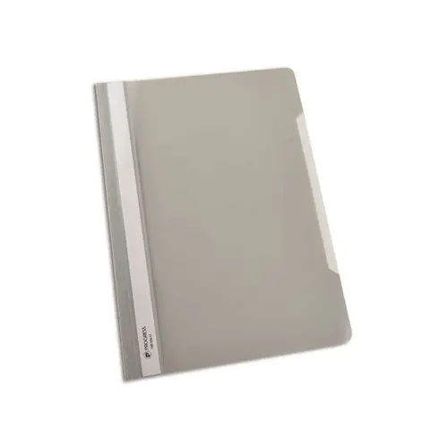 Chemise de présentation grise à lamelles A4 pour 150 feuilles - Gris photo du produit