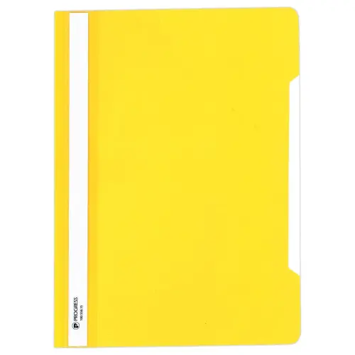 Chemise de présentation jaune à lamelles A4 pour 150 feuilles - Jaune photo du produit