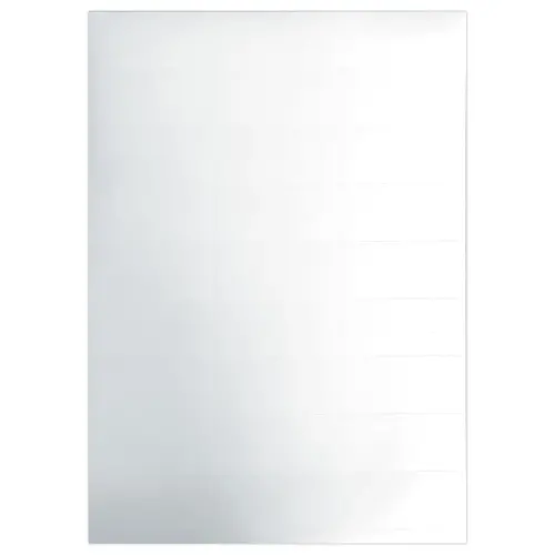 Boîte de 5 400 étiquettes adhésives blanches - 70 x 31,75 mm photo du produit