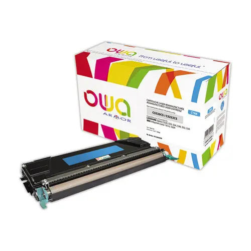 Toner Lexmark cyan C5220CS compatible Armor compatible Armor photo du produit