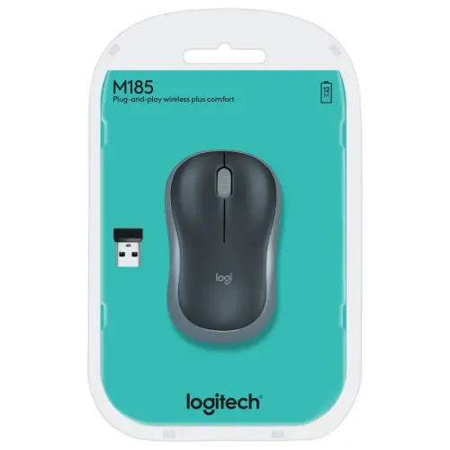 Souris optique sans fil M185 - Logitech photo du produit