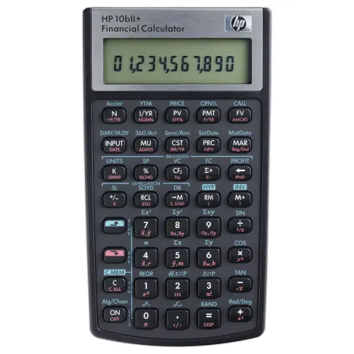 Calculatrice financière 10B II – HP photo du produit