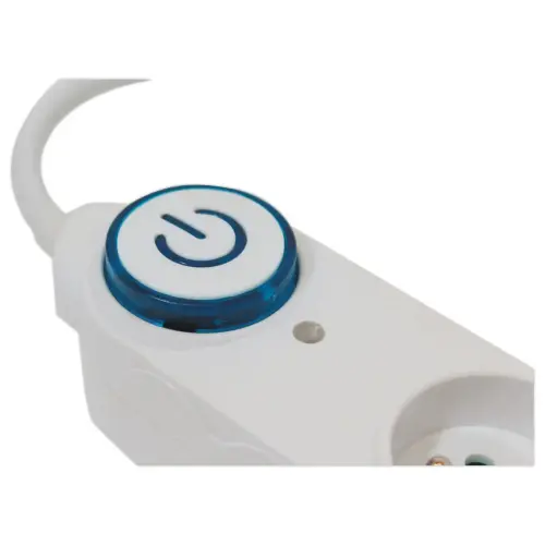 Bloc multiprises 3 prises - Câble 1,5 m - Avec interrupteur photo du produit