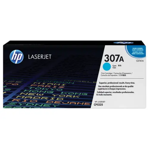 HP 307A CE741A toner cyan photo du produit