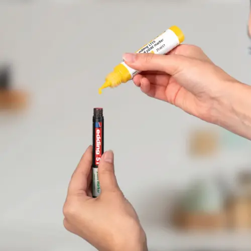 Recharge pour marqueur peinture E50 - Jaune - Edding photo du produit