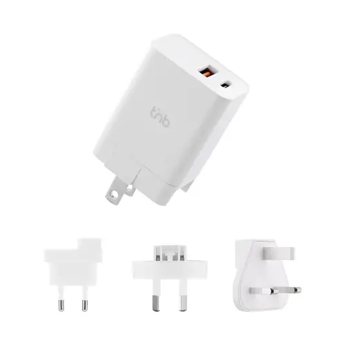 Chargeur secteur USB international 20W photo du produit