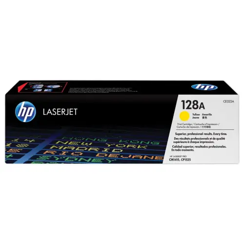 Toner 128A CE322A - Jaune - HP photo du produit