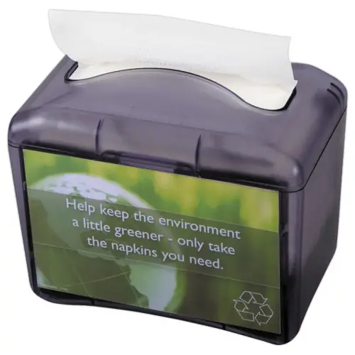 Distributeur pour serviettes 165x200 mm ABS noir photo du produit