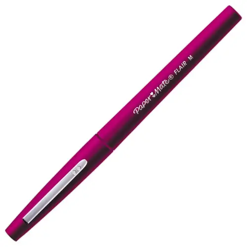 Feutre FLAIR - &Eacute;criture moyenne - Magenta - Papermate photo du produit