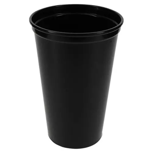 10 Gobelets réutilisables - 480 ml - Noir - RE'BOX photo du produit