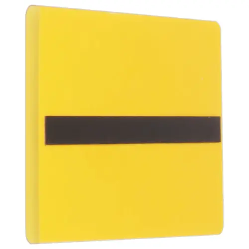 50 Pochettes logistique adhésives - 10 x 3,8 cm - Jaune - Tarifold photo du produit