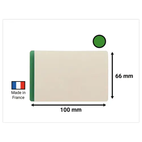 50 Pochettes logistique adh&eacute;sives - 10 x 3,8 cm - Bleu - Durable photo du produit