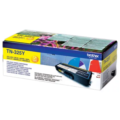 Toner Brother TN325Y Jaune photo du produit