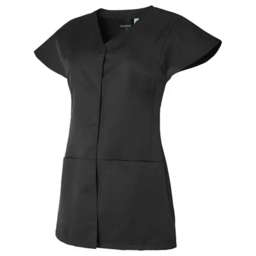 Tunique manche courtes lilou – noir – taille 4 photo du produit