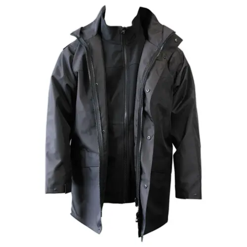 Parka 4 en 1 noir homme taille 8XL photo du produit