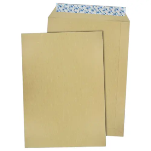250 Pochettes kraft brun - 90 g - 229 x 324 mm - Sans fenêtre - GPV photo du produit