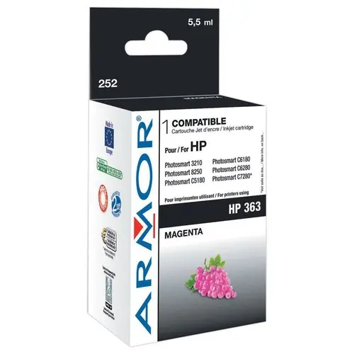 Cartouche d'encre OWA compatible HP 363 magenta photo du produit