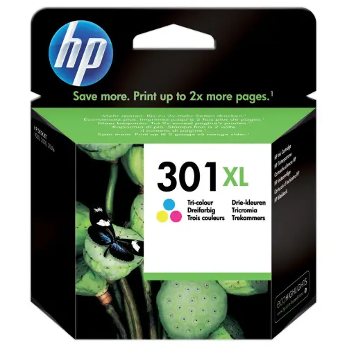 HP 301XL cartouche d'encre 3 couleurs CH564EE - HP photo du produit