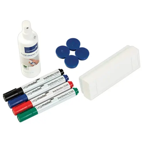 Kit de d&eacute;marrage pour tableau blanc - 10 pi&egrave;ces - Legamaster photo du produit