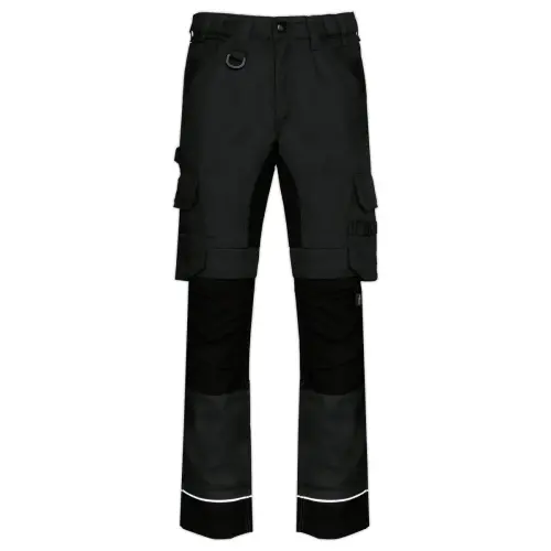 Pantalon de travail homme - Taille 58 - Noir photo du produit