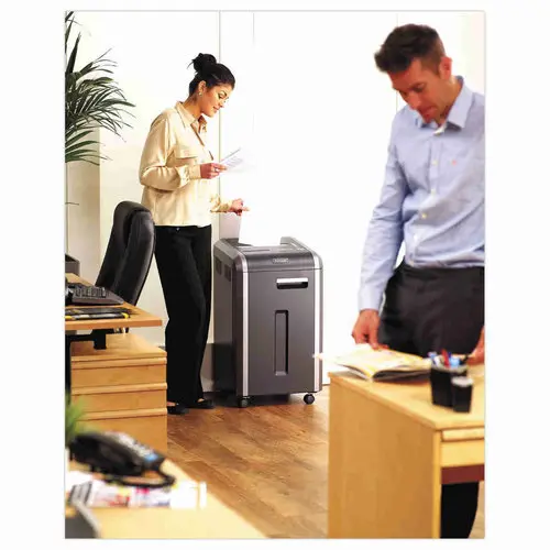Destructeur de documents manuel 225Ci - Coupe croisée - Utilisation intensive - FELLOWES photo du produit