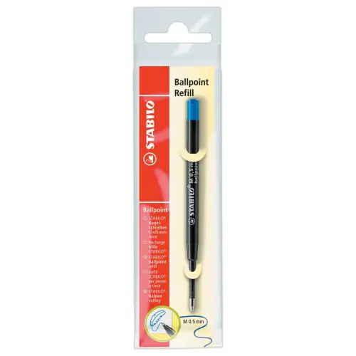 Recharge stylo bille Ballpoint refill - Bleu - Stabilo photo du produit