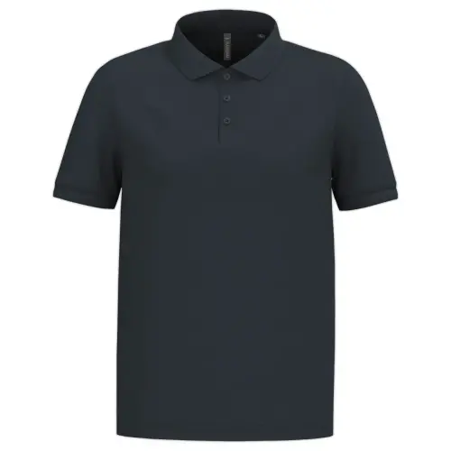 Polo piqué manches courtes homme navy taille s photo du produit