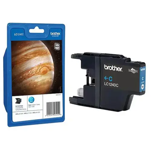 Cartouche jet d'encre Brother cyan LC1240C photo du produit