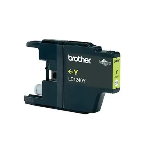 Cartouche jet d'encre Brother jaune LC1240Y photo du produit