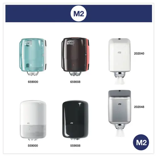 6 Rouleaux d'essuyage pour distributeur à dévidage central - TORK photo du produit