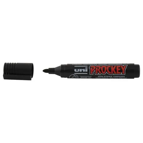 Marqueur permanent Prockey - Pointe ogive - Noir - UNI-BALL photo du produit