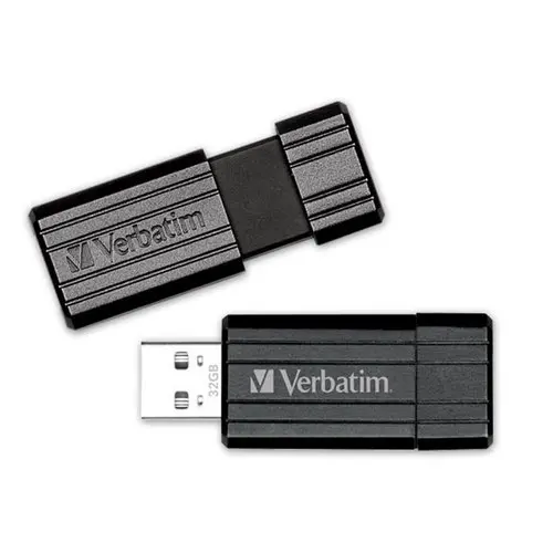 Clé USB 2.0 Pinstripe - 32 Go - Verbatim photo du produit