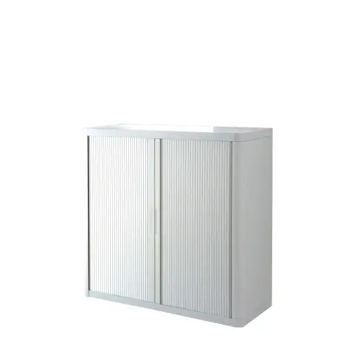 Armoire basse Easyoffice - Blanc - Paperflow photo du produit