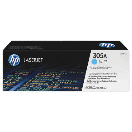 HP 305A CE411A toner cyan - HP photo du produit