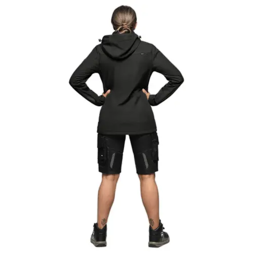Bermuda de travail multipoches annika pour femme – noir – taille 38 photo du produit