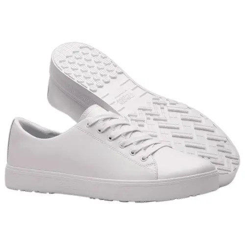 Chaussures de travail antidérapantes old school – blanc – taille 37 photo du produit