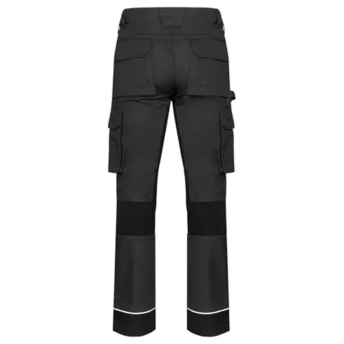 Pantalon de travail homme - Taille 56 - Gris foncé et noir photo du produit