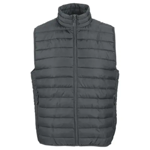 Doudoune sans manches homme S gris anthracite photo du produit